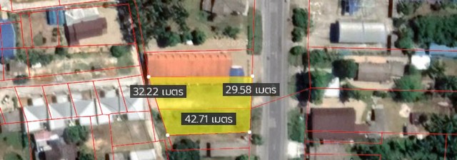 รหัส:  DSL-107 Sale พื้นที่ดิน ที่ดิน ท่าศาลา จ.นครศรีธรรมราช  พท. 57 ตร.วา 3 Ngan 0 RAI 13387500 THAI BAHT ใกล้ 1) ชายทะเลท่าศาลา 2.5 กม. 2) มหาวิทยาลัยวลัยลักษณ์ 7 กม. 3) ท่าอากาศยานนานาชาตินครศรีธรรมราช 16 กม. ทำเลคุณภาพ